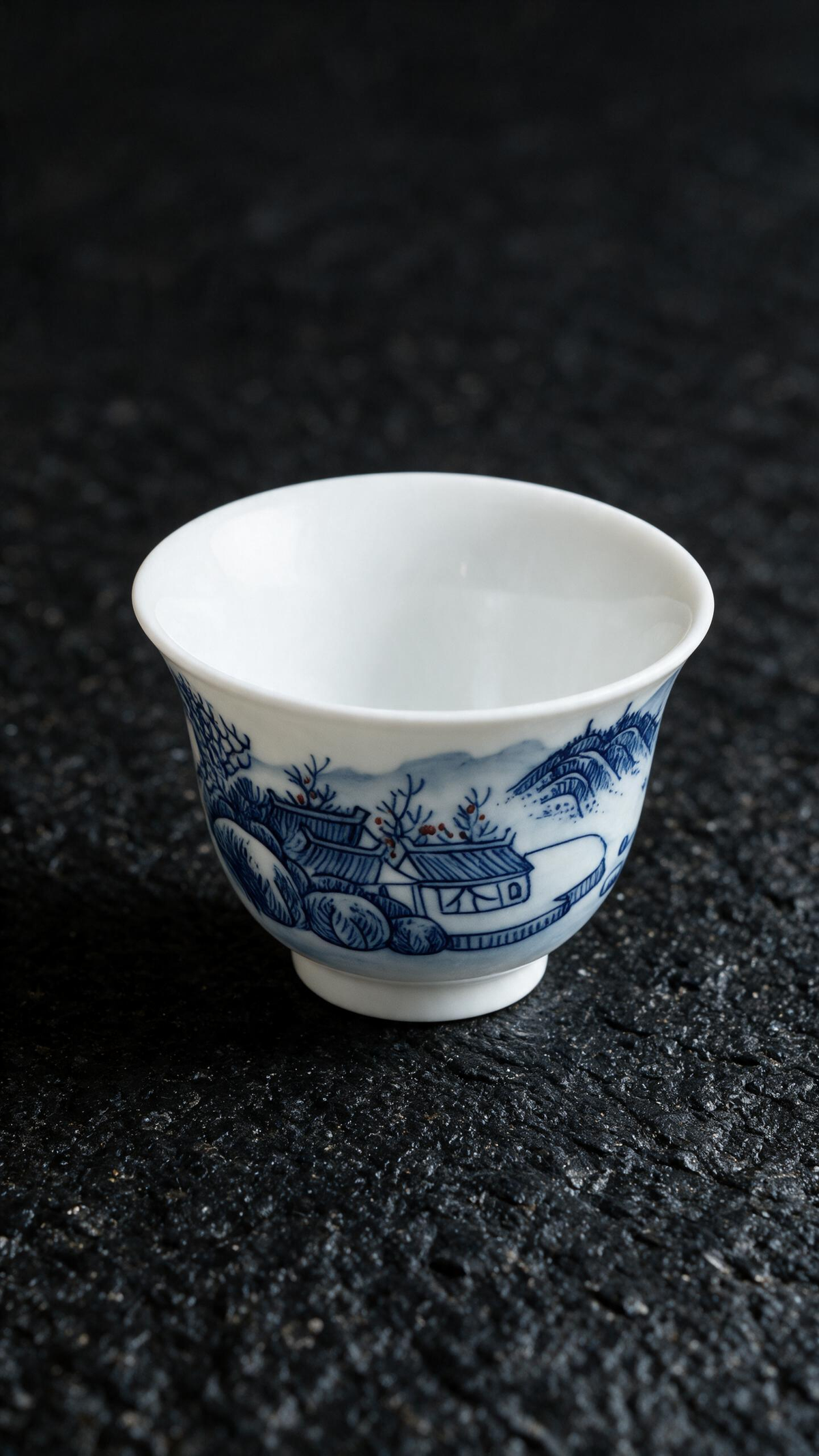 The Blue & White Mountain Village Cup