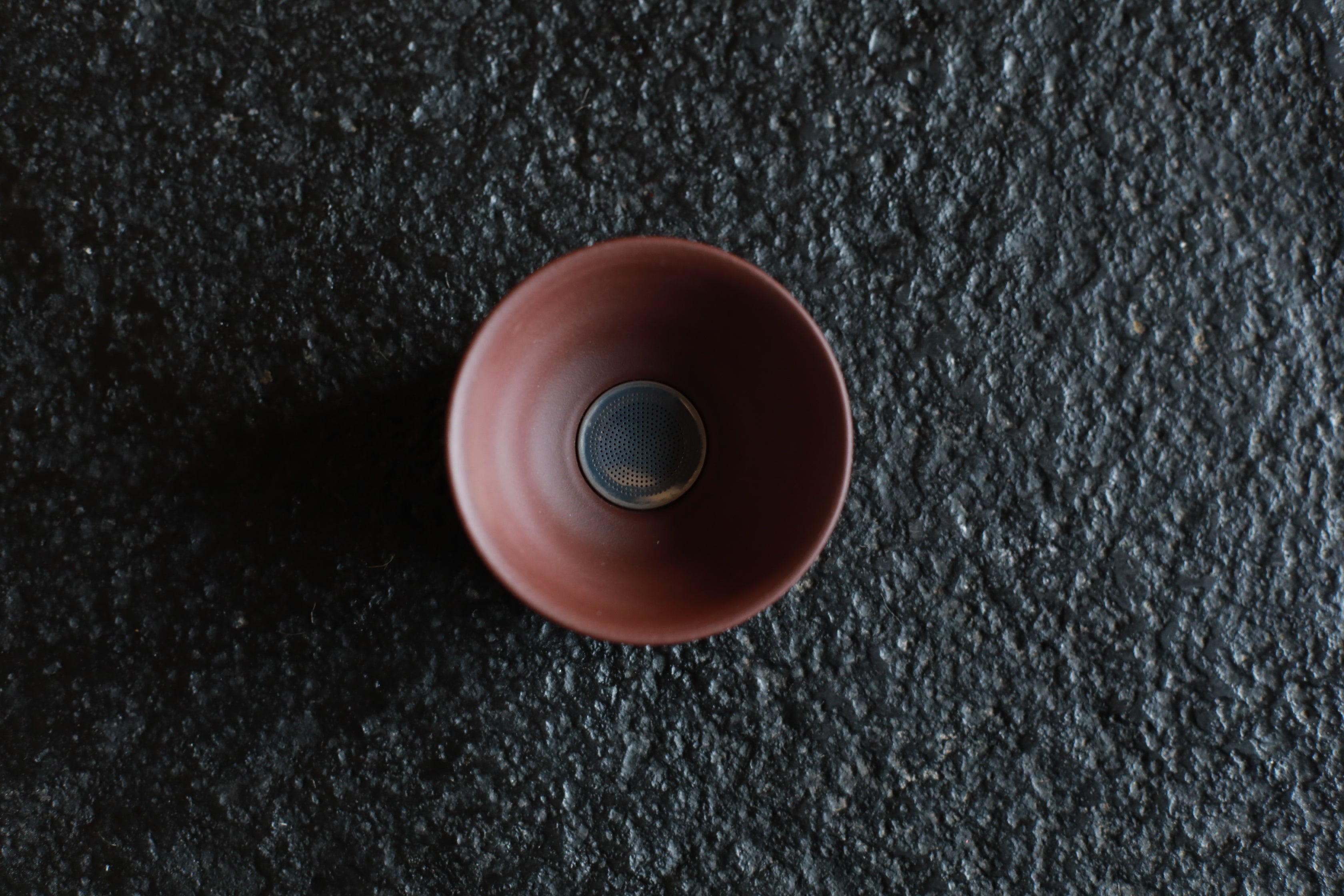 Red Clay Tea Strainer Set