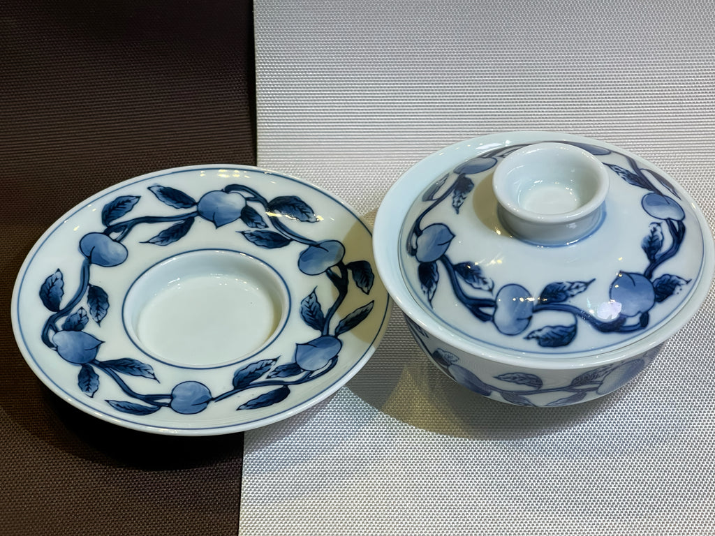 Azure Peach Gaiwan