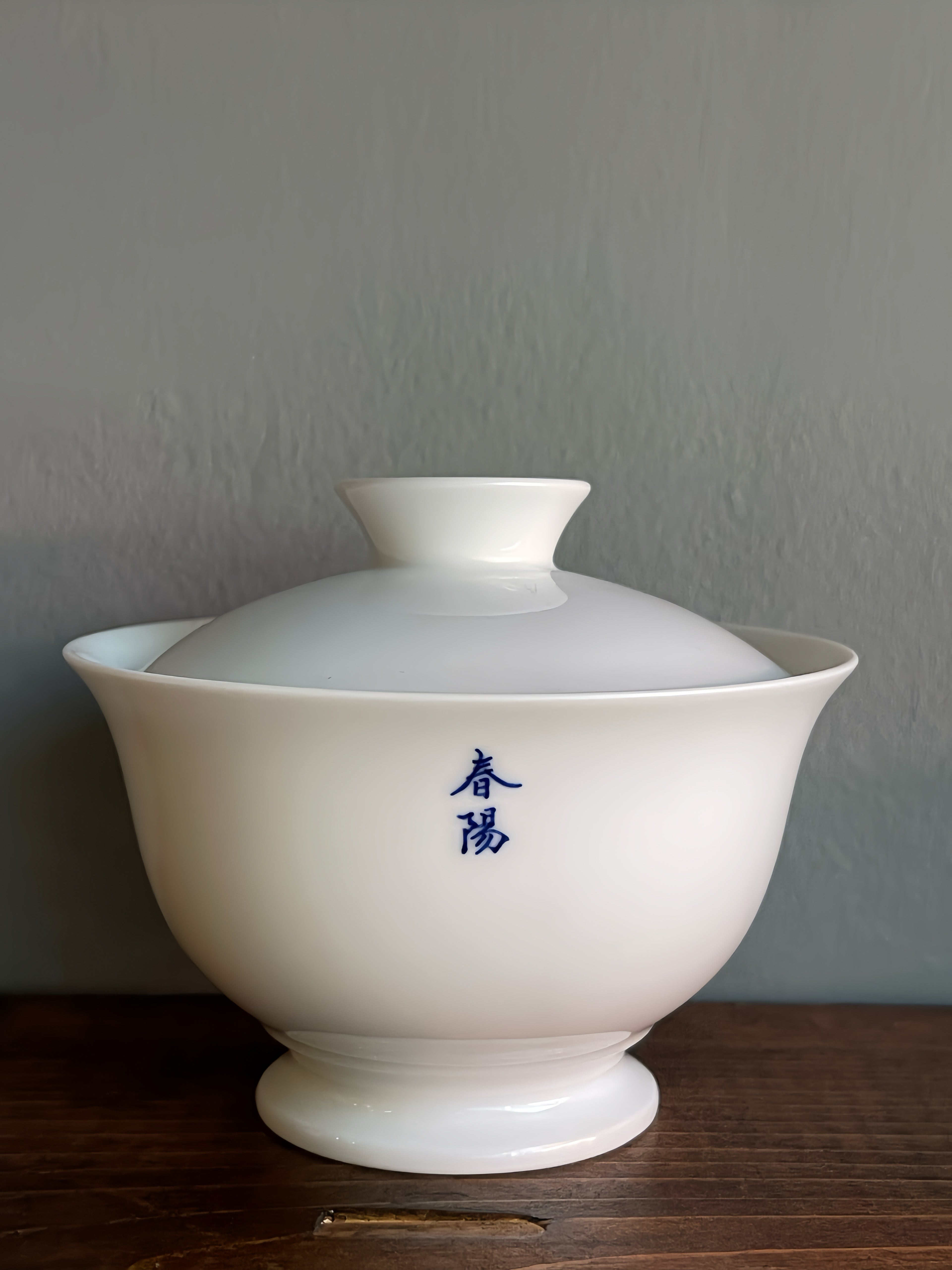 Spring Sun Calligraphy Gaiwan