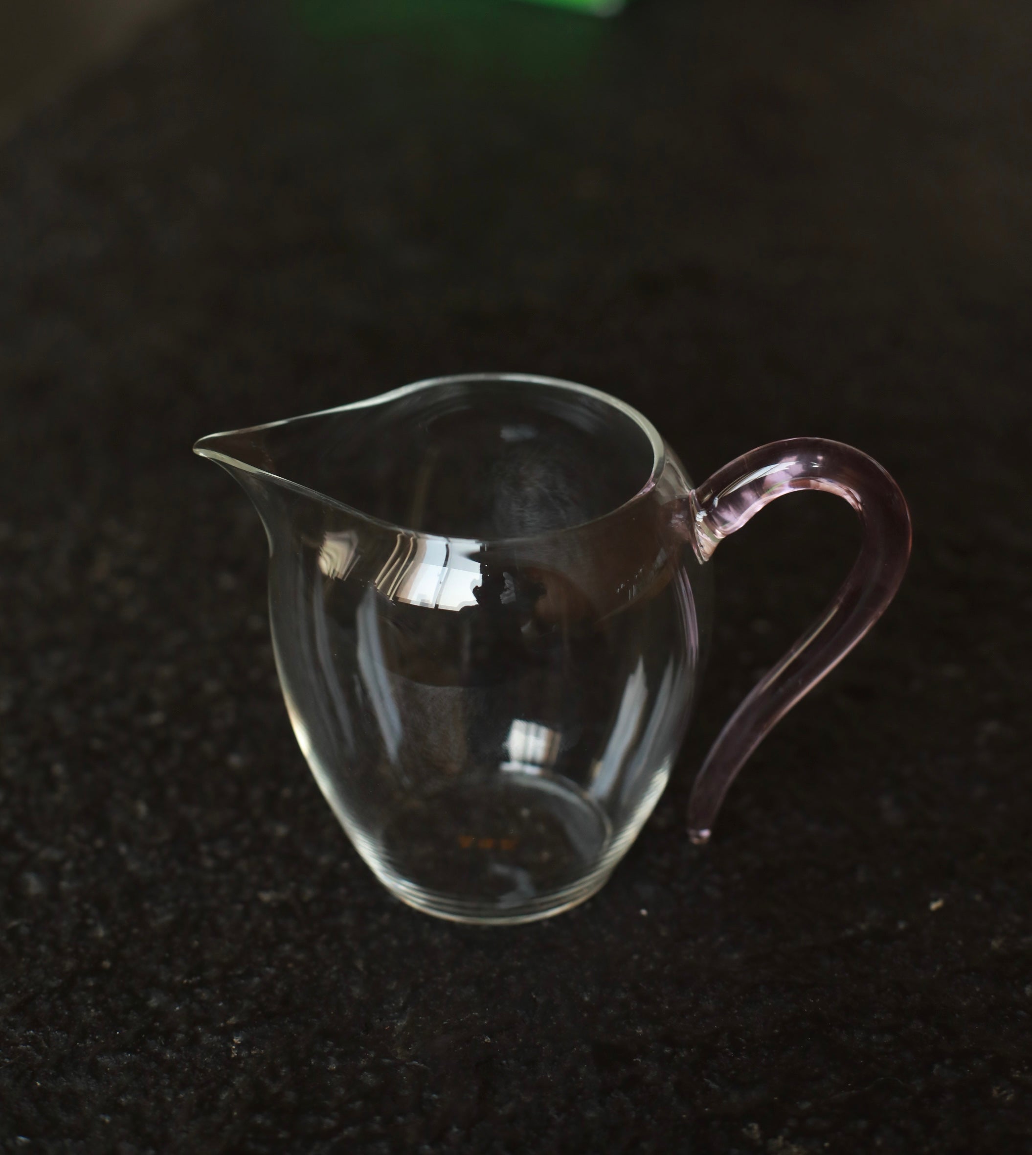 Luminous Glass Serving Cup (Rose)