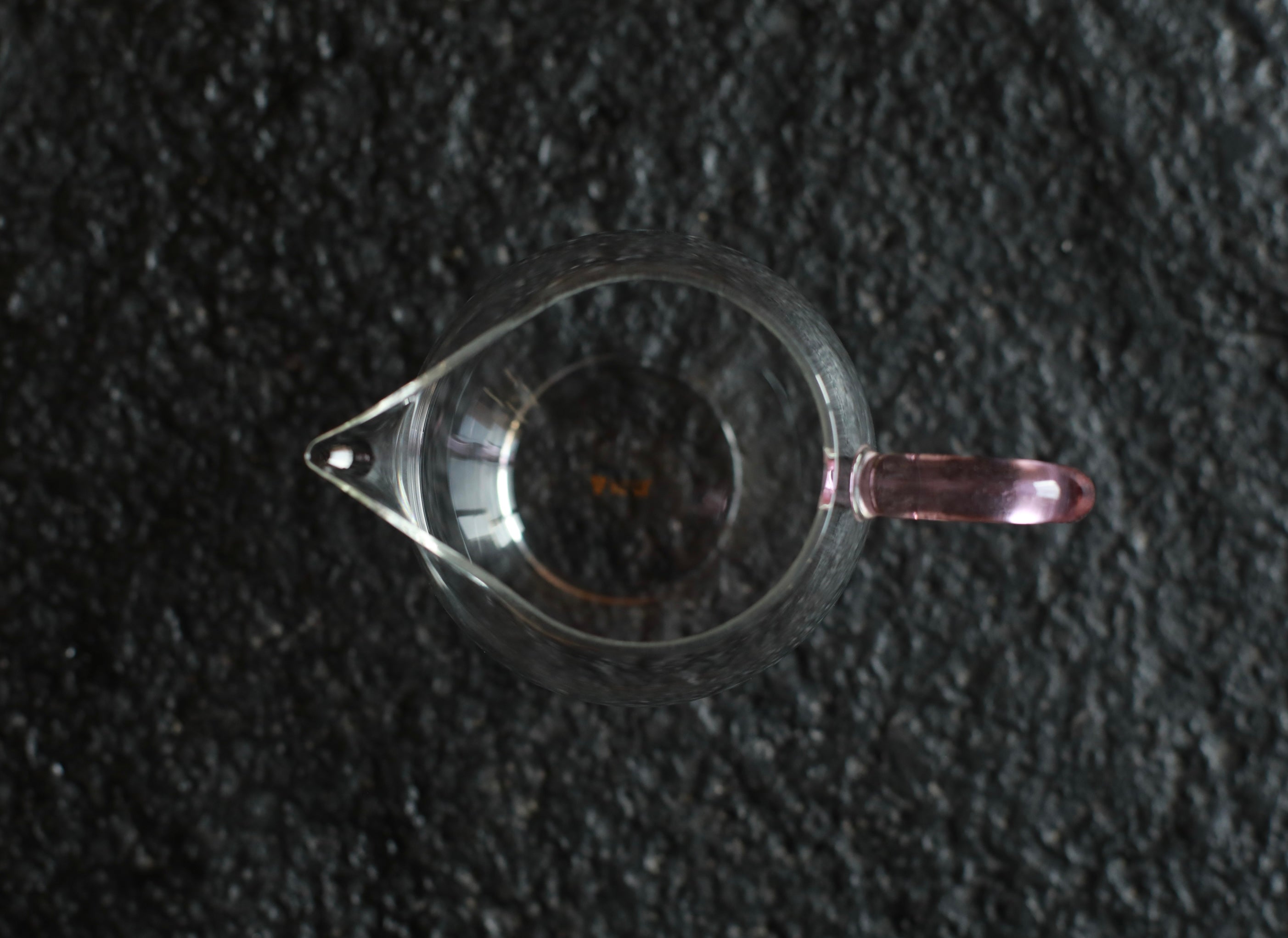 Luminous Glass Serving Cup (Rose)