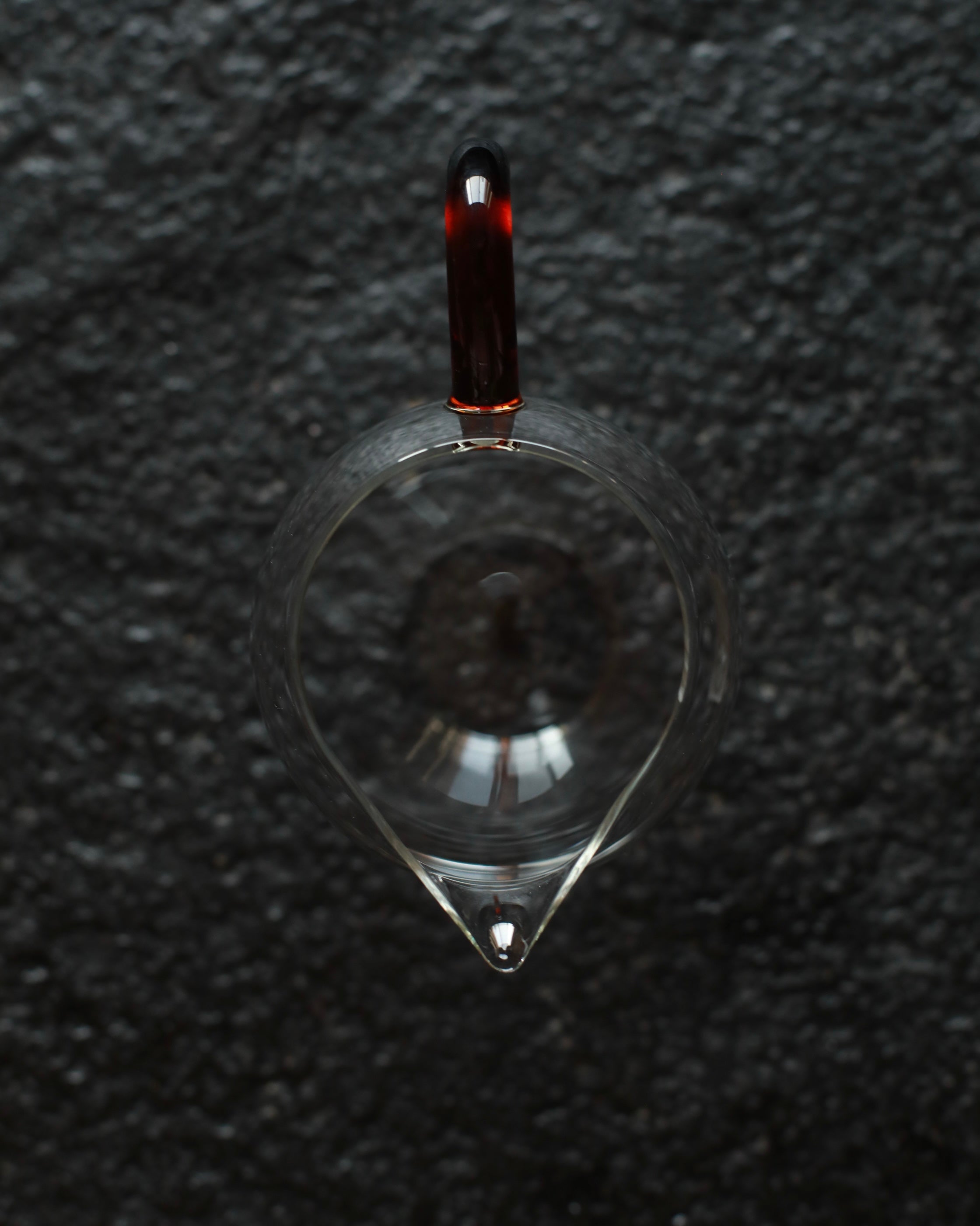 Luminous Glass Serving Cup (Ruby)