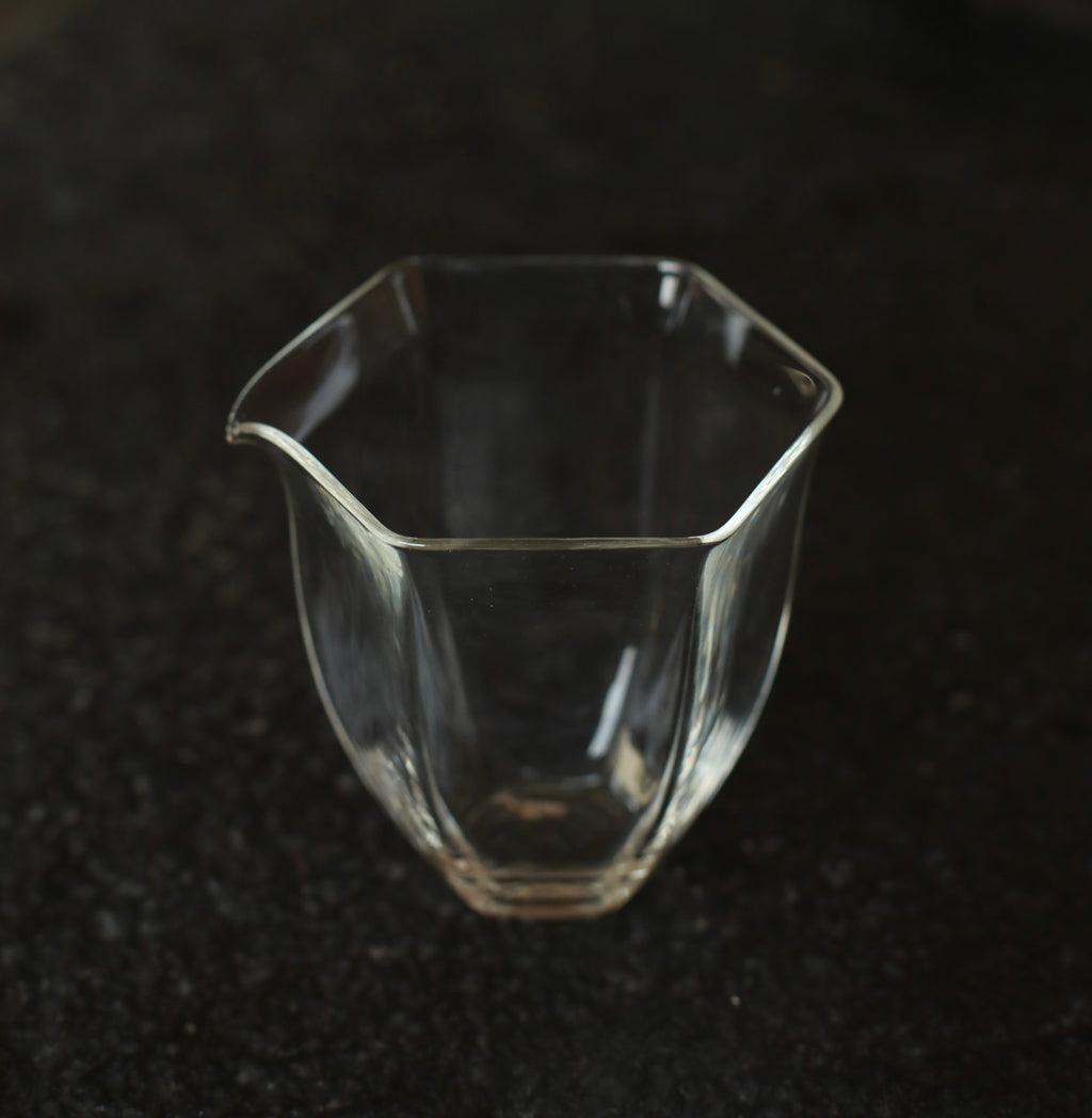 Hexagonal Crystal Serving Cup