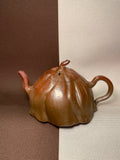 Autumn Pumpkin Clay Teapot